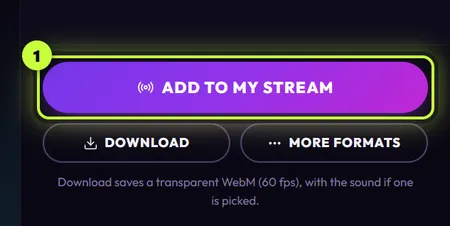 The editor's action area with the Add to my stream button ringed